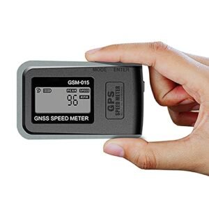 Xiangtat SKY RC GPS Speedometer Altimeter, High Precision GPS Tester Height Speed Tester for RC Drones FPV Multirotor Quadcopter Airplane Helicopter for RC Car, Plane, Quadcopter, GSM-015