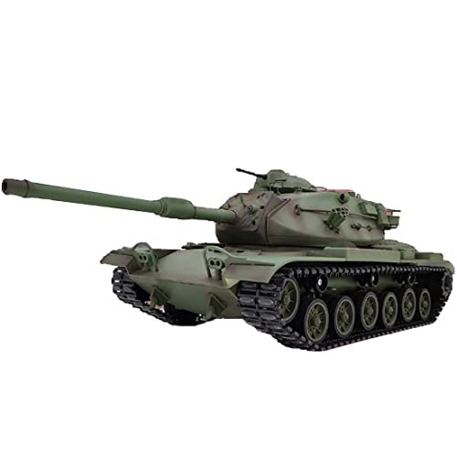 Polar Lights RC American M60A3 Main Battle Tank Toy with Infrared Remote Control BB Bombs and Realistic Sounds