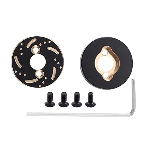 KingVal Replacement 2PCS CNC Machined Brass Rear Axle Counterweight RC Parts for Traxxas TRX4M 1 18 RC Crawler Car Free RC Plane STL Files