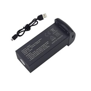 Fytoo Accessories 7.6V 2100mAh Lithium Battery for SYMA X650 W3 HT50 V11MINI F7MINI F11MINI Aerial Vehicle Lithium Battery Brushless Motor Electronic Anti-Shake Camera Professional RC Aircraft