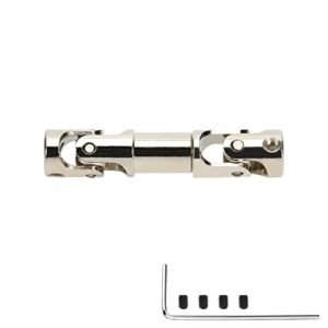 RCAWD 45 Steel 35 42mm Slider Center Drive Shaft for Axial Scx24 Deadbolt Chevrolet Wrangler Gladiator Bronco Parts