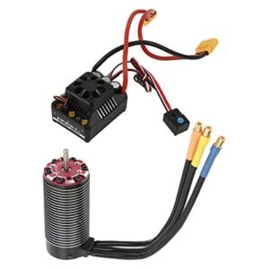 RC Willey Rocklin Warehouse Brushless Motor ESC Combo Set 1450KV MAX6 160A 8S Waterproof for 1/7 1/8 Series 6S RC Car