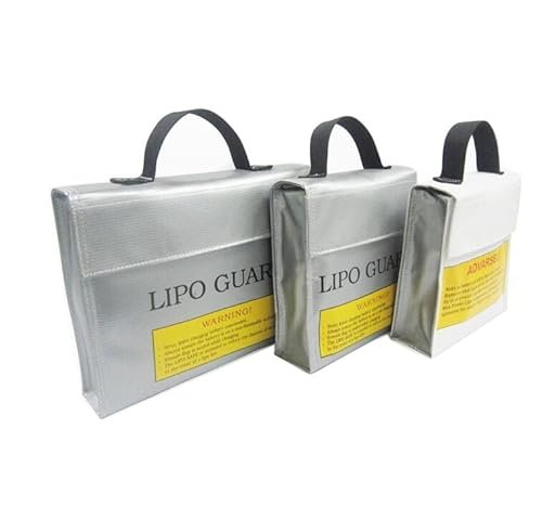 Lipo Guard Fireproof Explosion Proof Storage Bag for RC Aircraft Model Batteries Big Size