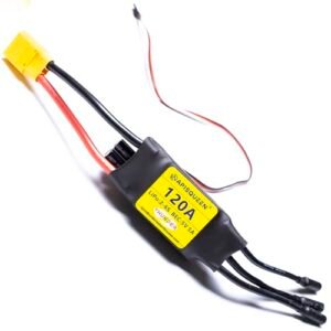 ApisQueen 120A ESC 2 6S LiPo Brushless Electronic Speed Controller with BEC for RC Model Airplane Design