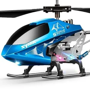 SYMA S107H E Speed Helicopter RC with One Key Take Off Landing and Durable Alloy Design