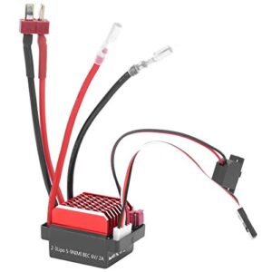 VBESTLIFE 360A Electronic Speed Controller for IndyCar RC Car Bidirectional Brushed ESC with T Plug