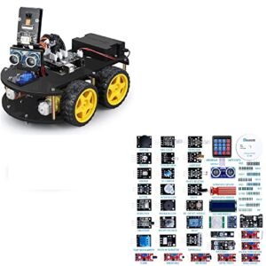 ELEGOO UNO R3 Project Smart Robot Car Kit Upgraded 37 in 1 Sensor Modules Kit