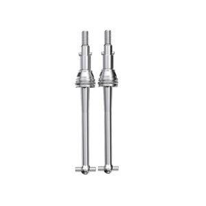 Jetwood Meister Scale RC Car Spare Parts Front Rear Metal Drive Shaft CVD Set 2 Pcs Upgrade Accessories RC Vehicle Rotor Shafts