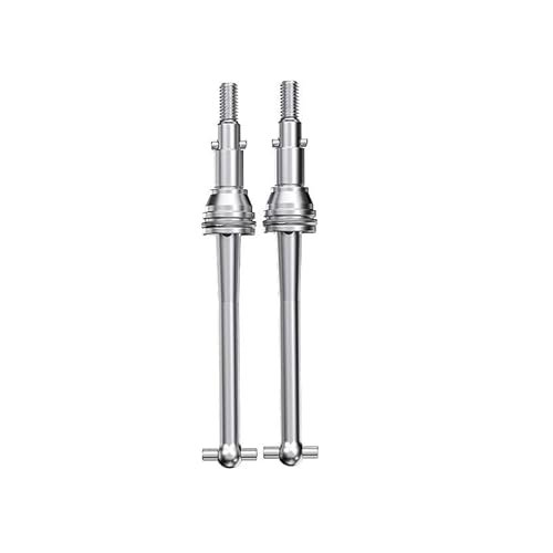 Jetwood Meister Scale RC Car Spare Parts Front Rear Metal Drive Shaft CVD Set 2 Pcs Upgrade Accessories RC Vehicle Rotor Shafts