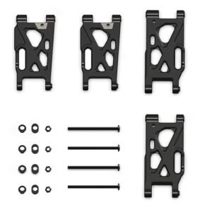 RC Swing Arm Kit, AMORIL RC Car Front and Rear Swing Arm with Screws, Original Parts for AM-X12