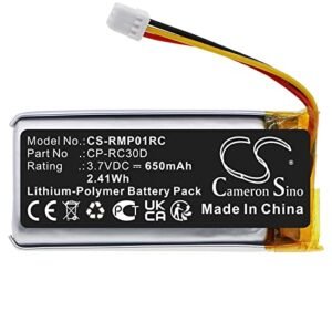 Cameron Sino Replacement Battery for Razer Basilisk Ultimate and Naga Pro Mouse 650mAh 7.72V