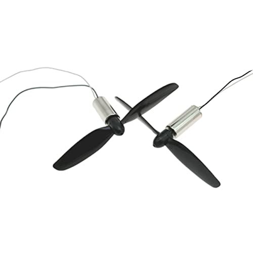 CHANCS 820 3.7V 43800RPM Mini Coreless Motor with Propeller for RC Airplanes Plans Blueprints