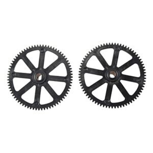 Rockible 2X Precision Fitting Main Gear Upgrade Parts Replacement for SAB Goblin 700 RC Helicopter