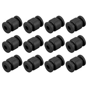 MECCANIXITY Best RC Shock Pliers Anti Vibration Damping Rubber Balls M3 5x13mm for RC Quadcopter FPV Gimbal Camera Mount Black Pack of 24