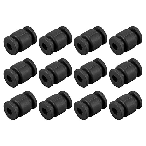 MECCANIXITY Best RC Shock Pliers Anti Vibration Damping Rubber Balls M3 5x13mm for RC Quadcopter FPV Gimbal Camera Mount Black Pack of 24