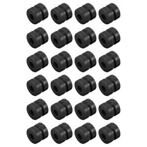 MECCANIXITY Rubber RC Drag Tires Anti Vibration Balls for F4 F7 Flight Controller RC Drone Accessories M2x4mm Pack of 24