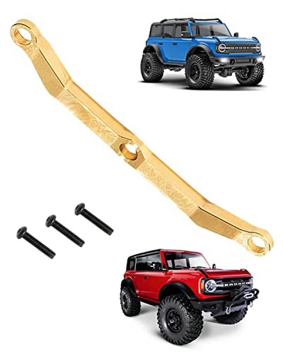 HopsupRC Brass Steering Link Upgrades Part for 1/18 TRX4M RC Car at RC Studio