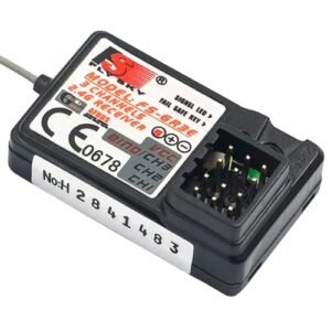 Flysky FS GR3E AFHDS 3CH 2.4GHz Long Range Receiver for RC Car FPV Compatible with FS GT2 GT2B GT3B GT3C IT4S Transmitters