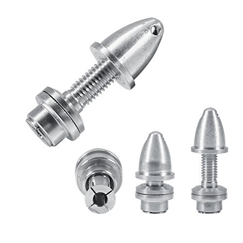 RiToEasysports Wizard RC 5mm Aluminum Propeller Adapter Holder 5Pcs Set for RC Motors