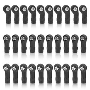 30pcs M4 Ball Joint Head Link Rod End Set for Traxxas TRX4 1/10 Crawlers RC Car Accessories