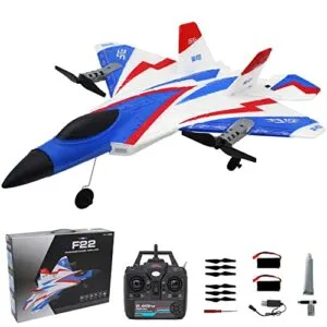 Leopmase RC Plane 4 Channel Remote Control Airplane with Advanced RC Plane Stabilization System for Beginners Adults and Kids