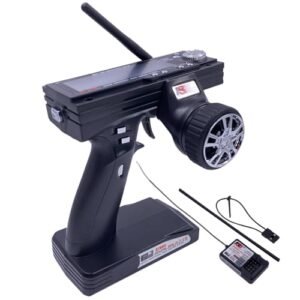 Alaohu FS GT3B 3 Channels Radio and Receiver for RC Car 2.4GHz AFHDS RC Transmitter System