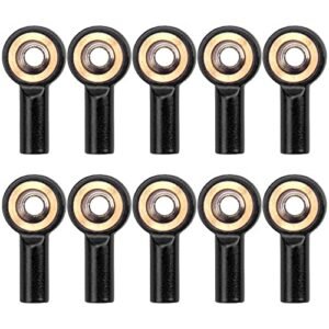Vgoohobby 10Pack Aluminum M2 Link Rod Tie Rod End M2 0 Ball Joint 15mm Linkage Ball Head Holder for Orca Jaws RC Model Boat Tamiya Mini 4WD HSP RC Car