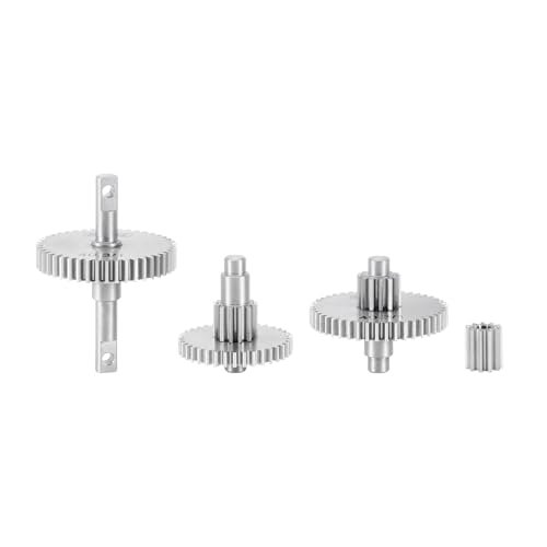 INJORA 15g Stainless Steel 40.3 1 Low Range Transmission Gear Set for TRX4M 1/18 RC Crawler Car Upgrade