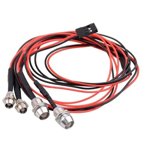 2 Sets RC 4 LED Light Kit Accessories for Holden Commodore RC Car Axial SCX10 D90 D110 TRX4 TRX6 Redcat Upgrades Parts