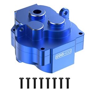 COOWOO Aluminum Alloy RC Crawler Independent Suspension Gearbox Housing for Traxxas 1/18 TRX 4M Crawler Cars Blue