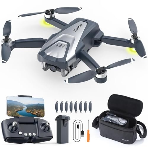 Holyton HT50 RC Boat GPS Autopilot 4K Drone with Camera for Adults Brushless Motor Auto Return Follow Me