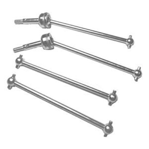 WLtoys 144001 1/14 RC Car Metal CVD Drive Shaft Dogbone Joint Front Rear Set Upgrade Parts Lego RC Car Parts Compatible with 124019 124018 124017 124016 144010 144002 RC Car Parts 4pcs