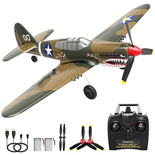 Losbenco RC Plane 4 Channel Remote Control Airplane with Camera System Ready to Fly Xpilot Stabilization One Key Aerobatic for Beginners Adult