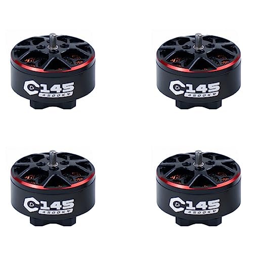 Axisflying C145 1404.5 4500KV Brushless Motor 4S FPV Motor Compatible with RC Plane Flight Simulator for Mac