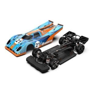 AMORIL 1 10 Scale Pandora RC Drift Body Carbon Fiber On Road Electric Touring Rally Car Chassis Frame with Alloy Wheels and Steel Driveshaft