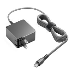 HKY 65W USB C Charger Compatible with DJI Drones Samsung Galaxy Book Pro Flex Laptops and More