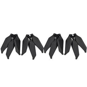 MOUDOAUER 2 Pair Carbon Fiber Foldable Propellers Low Noise 3 Blade Propeller for DJI Phantom 3