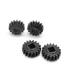 TREAL SCX24 Overdrive Portal Gears 15T 17T Hardened Steel Gears for TREAL SCX24 Portal Axles