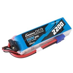 Gens ace G Tech 2200mAh 11.1V 60C 3S Lipo Battery EC3 Plug
