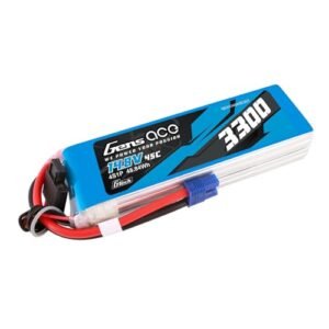Gens ace G Tech 3300mAh 14.8V 45C 4S Lipo Battery EC3 Plug