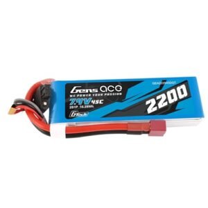 Gens ace G Tech 2200mAh 45C 7.4V 2S Lipo Battery Deans Plug