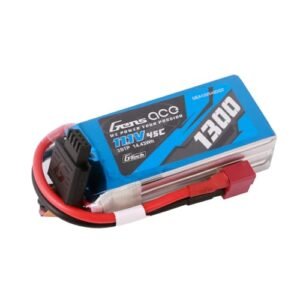 Gens ace G Tech 1300mAh 11.1V 45C 3S Lipo Battery with Deans Plug for RC Models