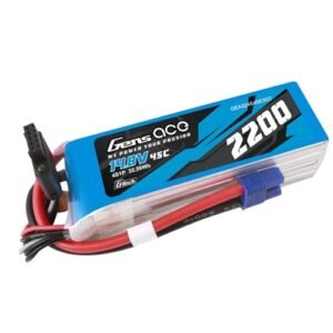 Gens ace G Tech 2200mAh 45C 14.8V 4S Lipo Battery EC3 Plug