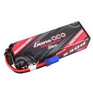 Gens ace G Tech 5300mAh 11.1V 60C 3S Lipo Battery HardCase with EC5 Plug