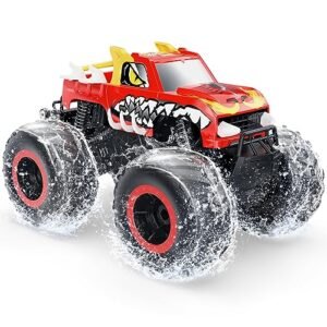 DEERC 1 16 Scale Big RC Off Road Trucks Amphibious Remote Control Car IPX7 Waterproof 4WD Dual Motors All Terrain 2 4Ghz RC Cars Boat Toys for Boys Girls Kids Adults