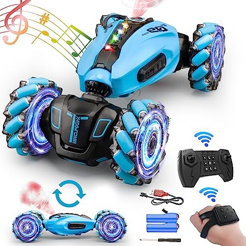 KB KAIBO Gesture RC 1 12 Toyota Car with Spray Large 4WD Hand Controlled Remote Control Car for Boys and Girls