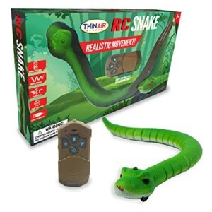 New Bright RC Trucks Full Function Radio Control Nature Bound Remote Control Snake with Realistic Crawling Action Green