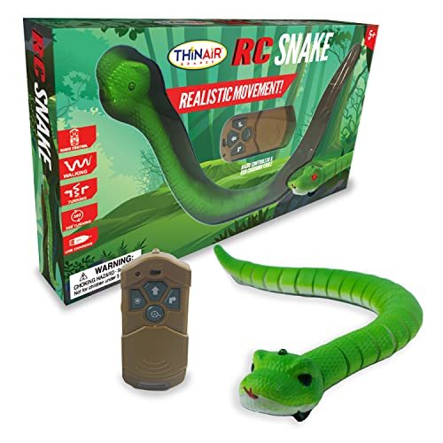 New Bright RC Trucks Full Function Radio Control Nature Bound Remote Control Snake with Realistic Crawling Action Green