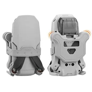 BRDRC Mini 2 4K Propeller Holder Strap for DJI Mavic Mini Series Enhancing 2 Blade vs 3 Blade Propeller RC Boat Performance Grey