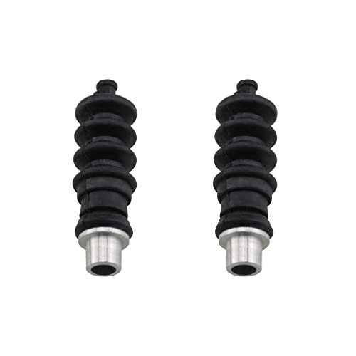Ruiwaer 2Sets 37mm RC Musson Rubber Waterproof Push Rod Seal Bellow for RC Boats